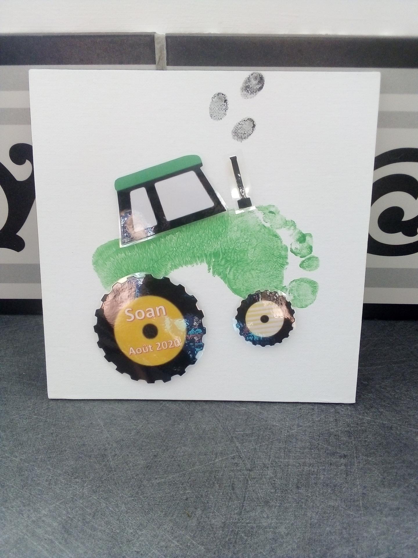 Tableau empreinte tracteur